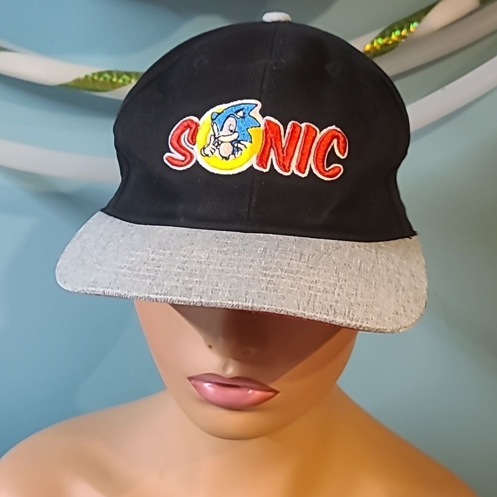 Black Sonic The Headchog SnapBack Hat